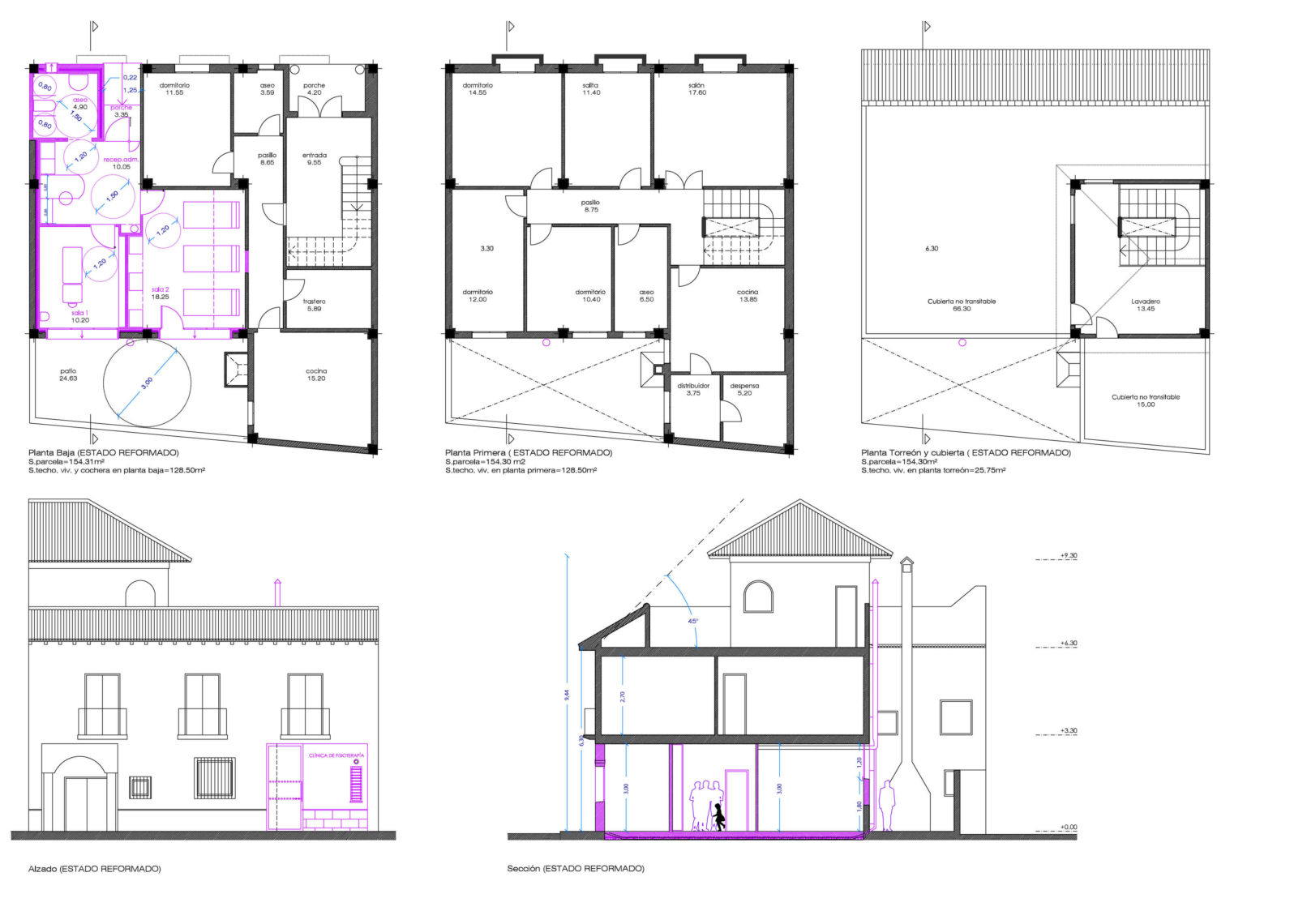Reforma de clínica fisioterapeuta