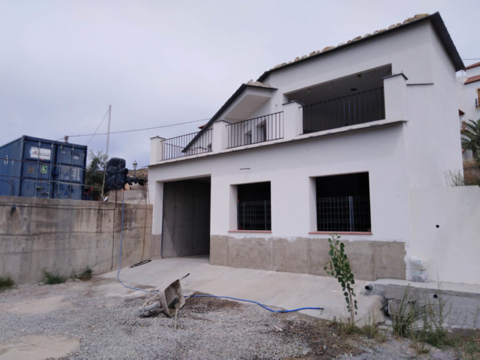 Casa rural en construcción