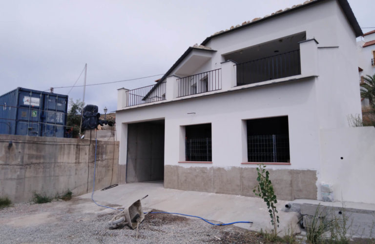 Casa rural en construcción
