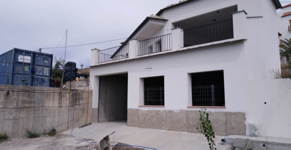 Casa rural en construcción